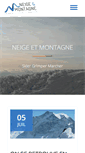 Mobile Screenshot of neige-et-montagne.org